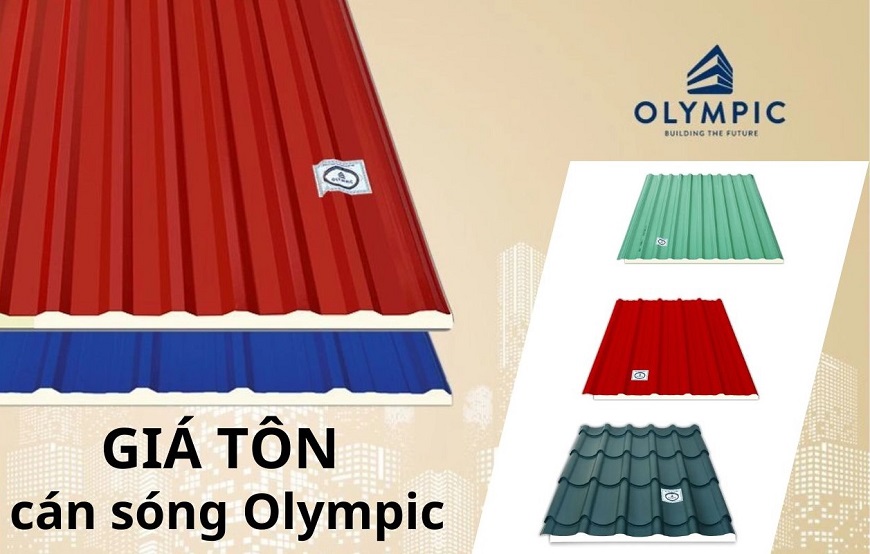  Báo giá tôn cán sóng Olympic mới nhất