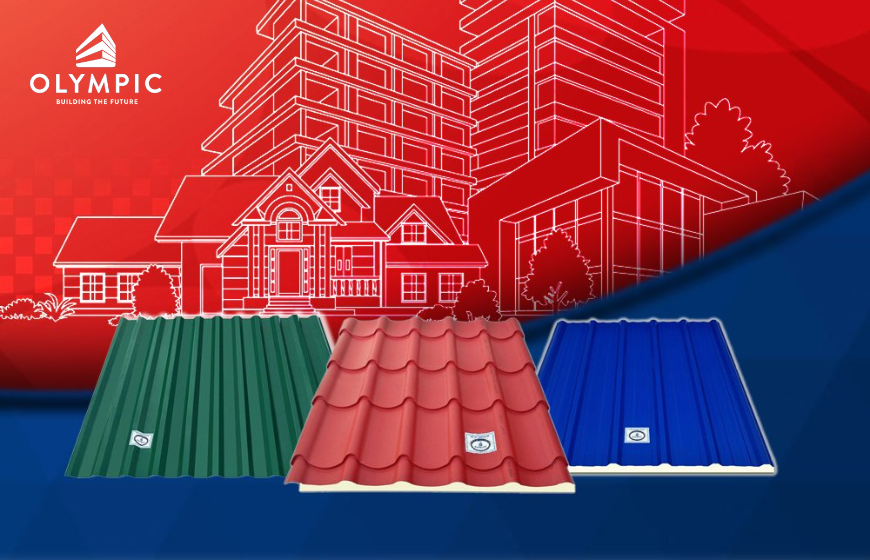 Kinh Nghiệm Chọn Tôn Olympic Plus Cho Nhà Biệt Thự