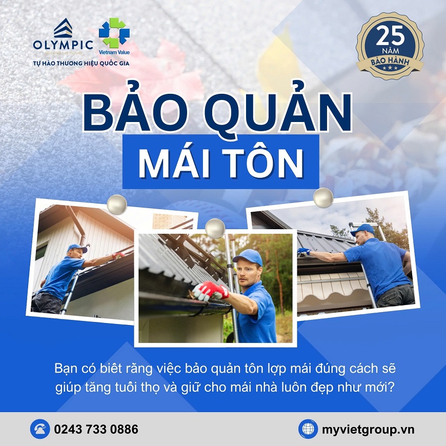Hướng dẫn bảo quản tôn đúng cách trong kho và sau khi lắp đặt