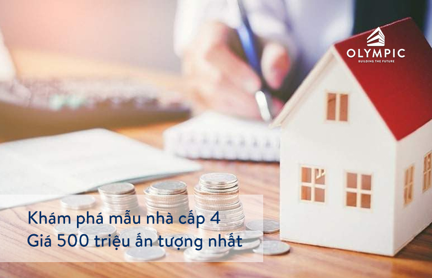 Khám phá những mẫu nhà cấp 4 giá khoảng 500 triệu ấn tượng nhất