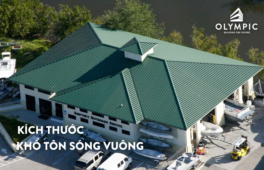 Tìm hiểu kích thước tiêu chuẩn khổ tôn sóng vuông bạn nên biết 
