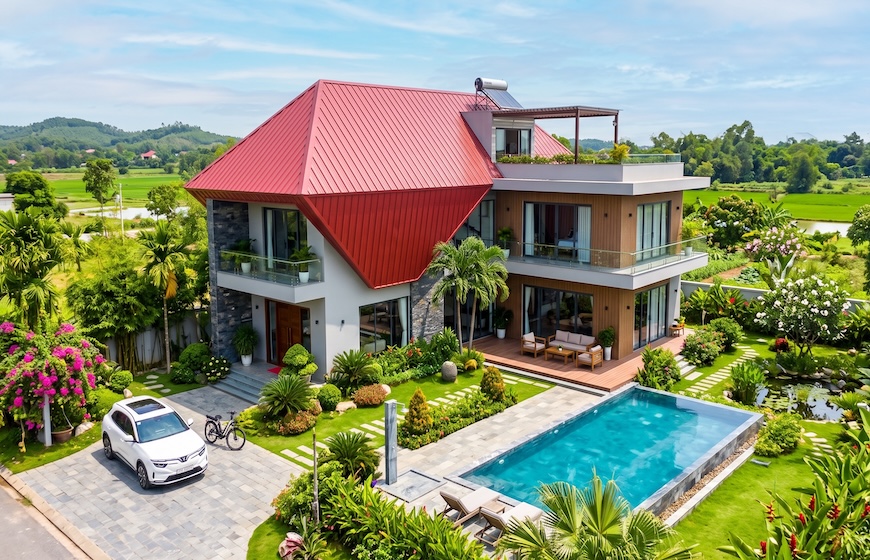 Kích thước tôn lợp mái & Cách tính vật tư chuẩn 100% từ chuyên gia
