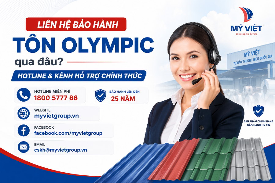 Liên hệ bảo hành Tôn Olympic qua đâu? Hotline & Kênh hỗ trợ chính thức