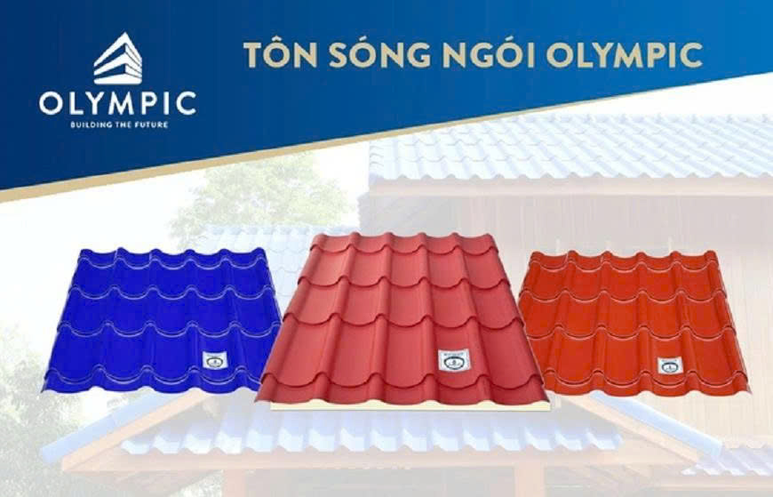 Lợi ích và bí quyết chọn tôn giả ngói Olympic thay thế ngói truyền thống