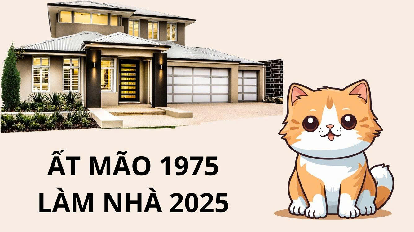 Phong thủy xây nhà cho tuổi 1975 Ất Mão