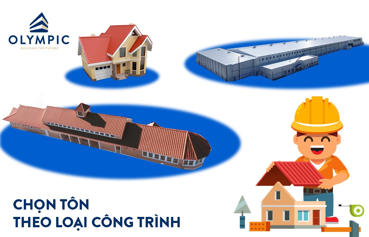 Bật mí: Phương pháp chọn tôn cách nhiệt theo công trình