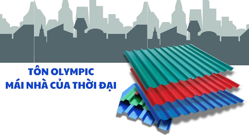 Tôn 11 sóng Olympic được ứng dụng như thế nào trong đời sống?