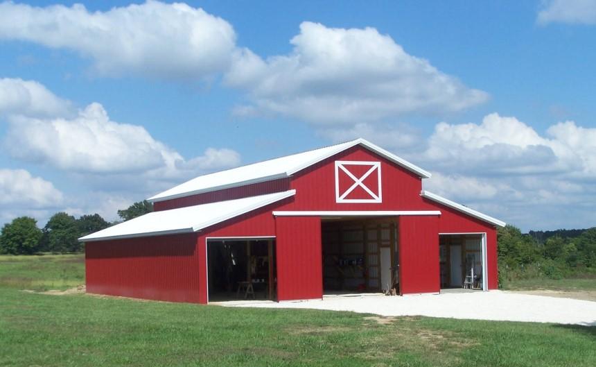 Tôn lợp mái chống nóng cho trang trại