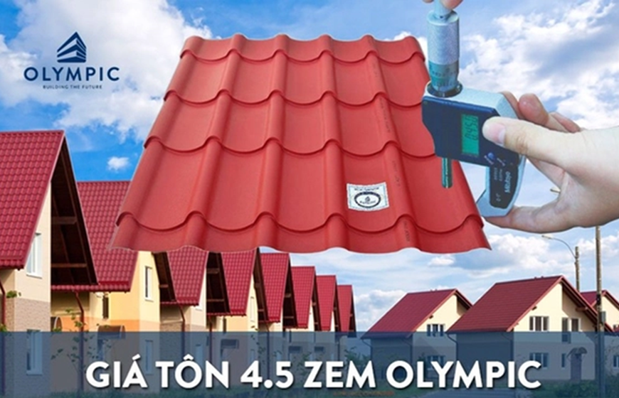 Giá tôn Olympic 4.5 zem: Cập nhật ngay để không bỏ lỡ!