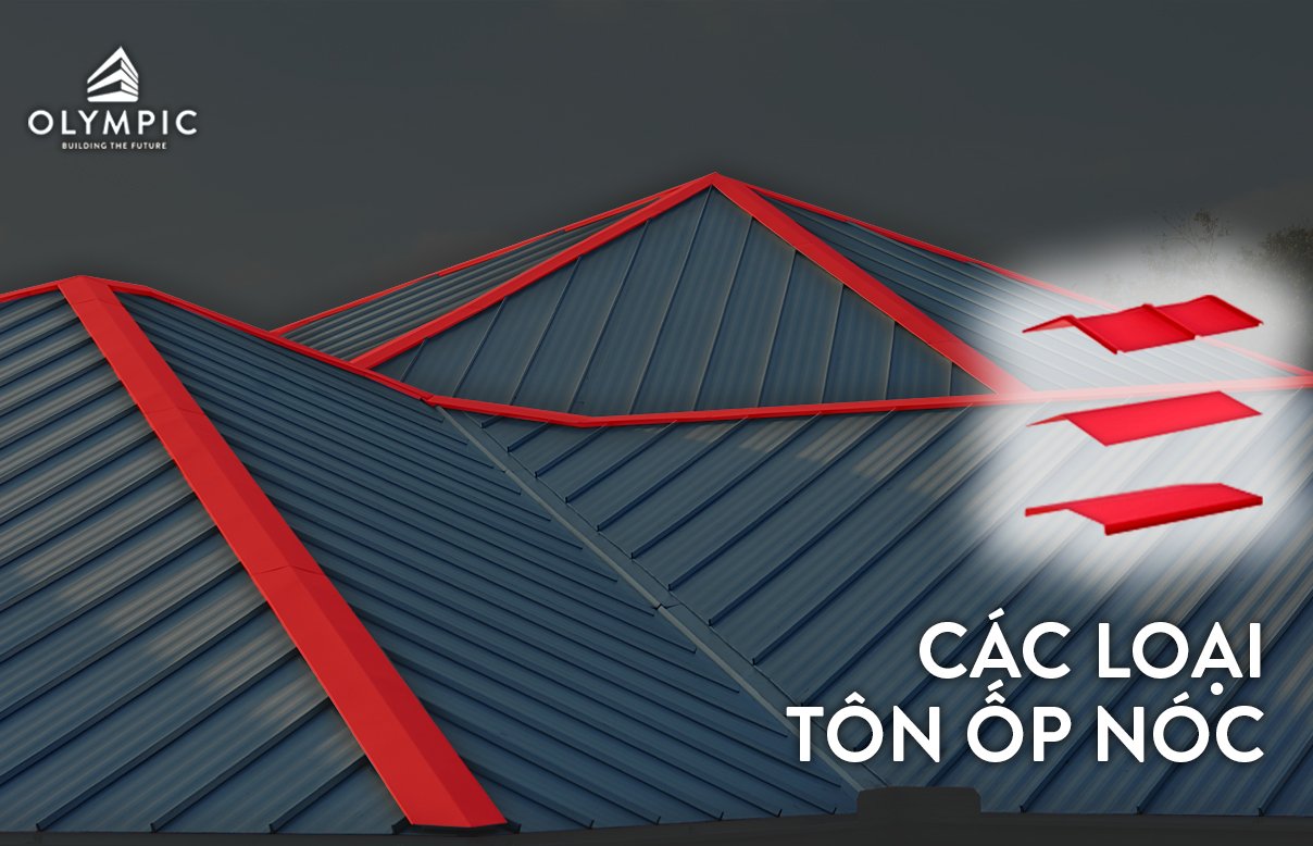 Các loại tôn ốp nóc thông dụng