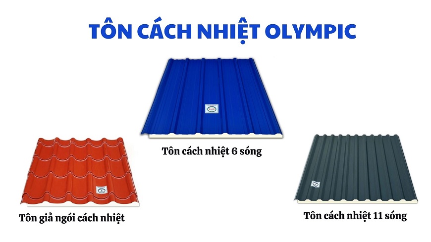 Top 4 ứng dụng của Tôn cách nhiệt Olympic trong đời sống hàng ngày