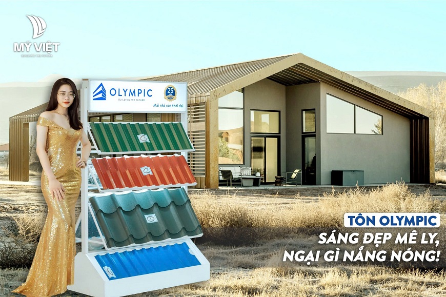 Top 5 lý do bạn không thể bỏ qua tôn Olympic cho công trình mùa nắng nóng