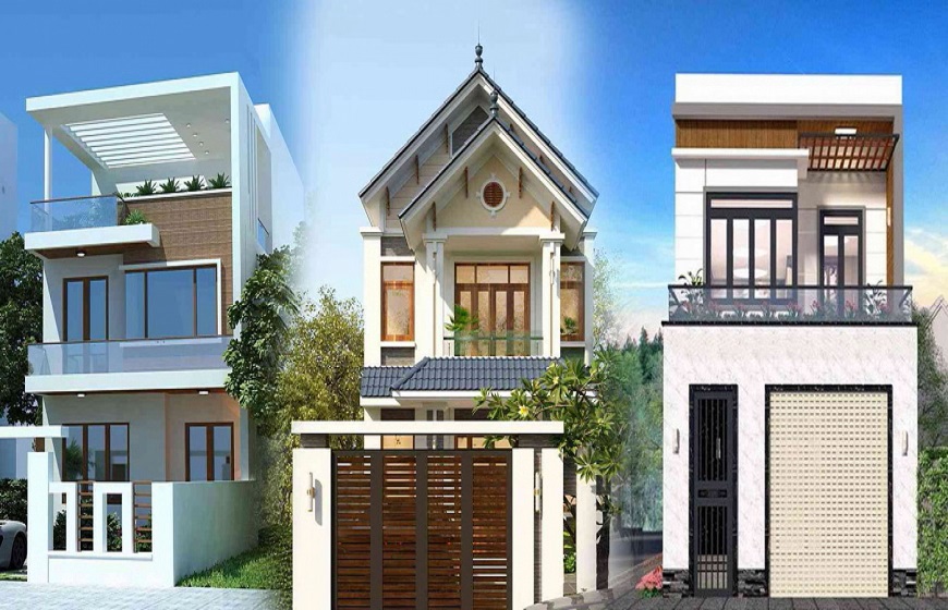 Top 5 mẫu nhà ống 2 tầng sử dụng tôn lợp mái ấn tượng nhất năm 2025
