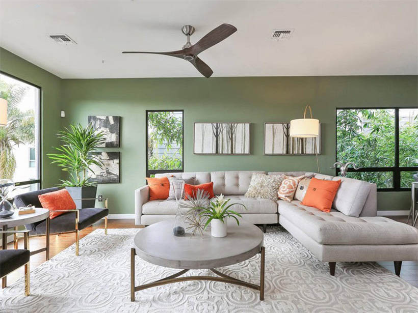 Xây nhà cho gia chủ mệnh Mộc - Màu sắc và chất liệu nên chọn