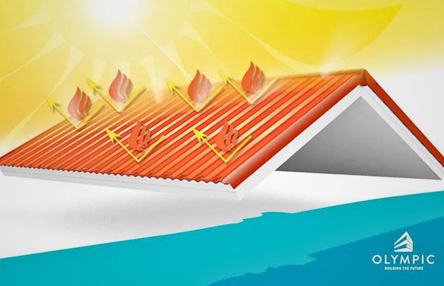 Tôn cách nhiệt chống cháy - Đảm bảo an toàn “tuyệt đối” cho công trình