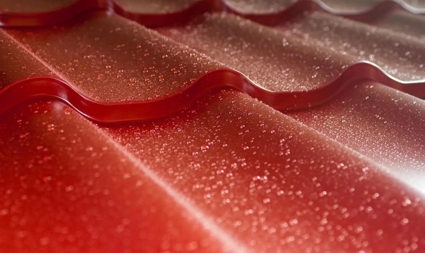 Vẻ đẹp sang trọng và rực rỡ của tôn lạnh Olympic đỏ kim cương