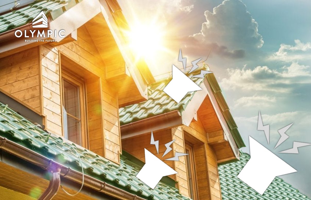 Tại sao mái tôn phát ra tiếng kêu khi trời nắng?