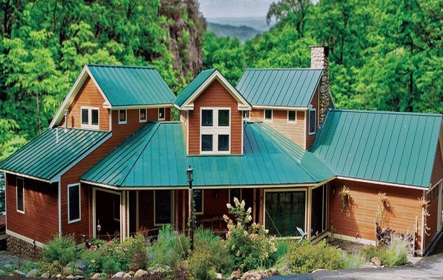 Tôn Olympic xanh rêu mang đến nguồn năng lượng dồi dào cho gia chủ mệnh Hỏa 