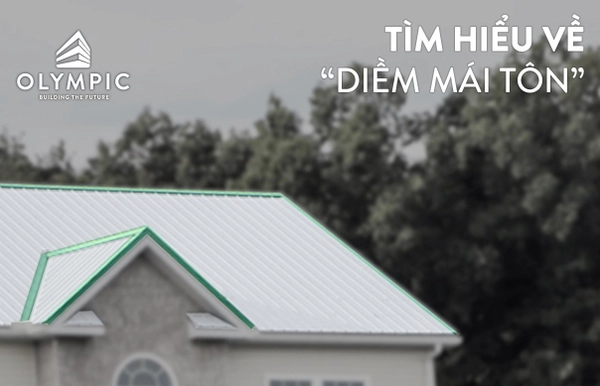 Diềm mái tôn giúp bảo vệ công trình và tăng thêm giá trị thẩm mỹ cho mái nhà