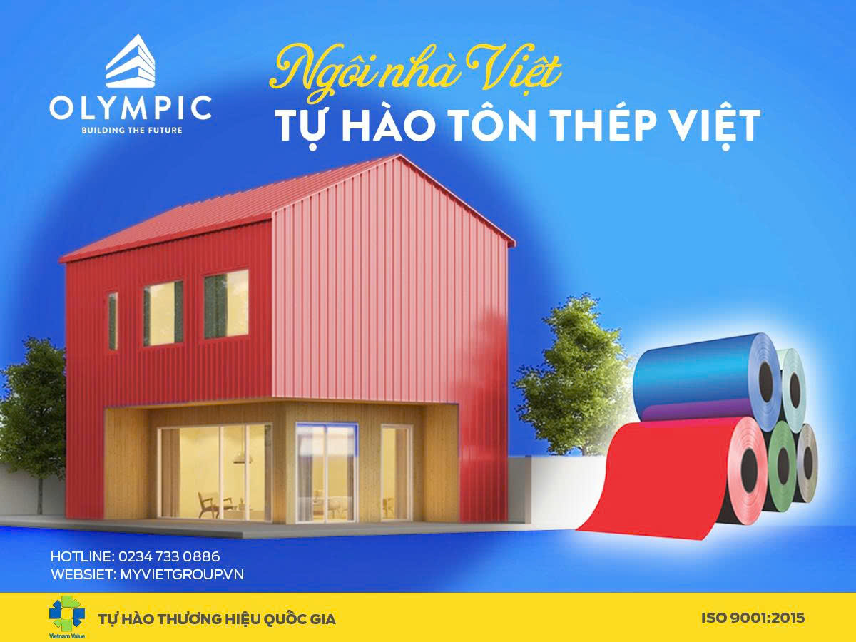 Tôn Olympic - Đi lên cùng tầm vóc Việt