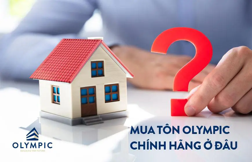 Mua tôn Olympic chính hãng trực tiếp tại cửa hàng đại lý uy tín gần bạn nhất