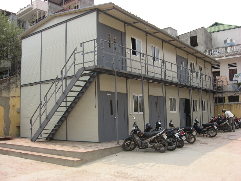 Mẫu nhà trọ 2 tầng