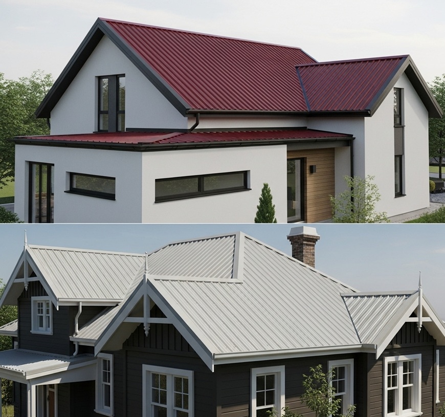 Chọn theo nguyên tắc tương phản vừa đủ nhìn rất sang trọng và thanh lịch