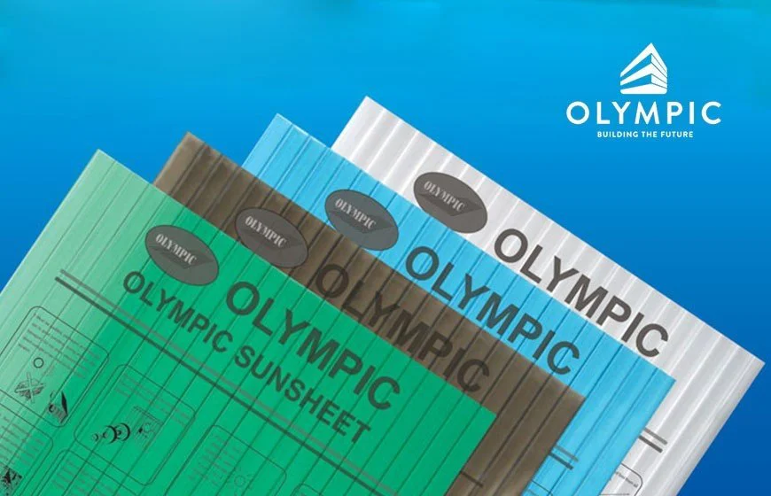 Tấm lợp mái thông minh Olympic sở hữu bảng màu sắc phong thủy phù hợp với mọi bản mệnh
