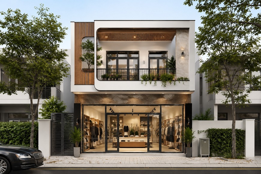 Thiết kế gọn gàng, chi phí đầu tư hợp lý và thời gian thi công nhanh là những ưu điểm nổi bật