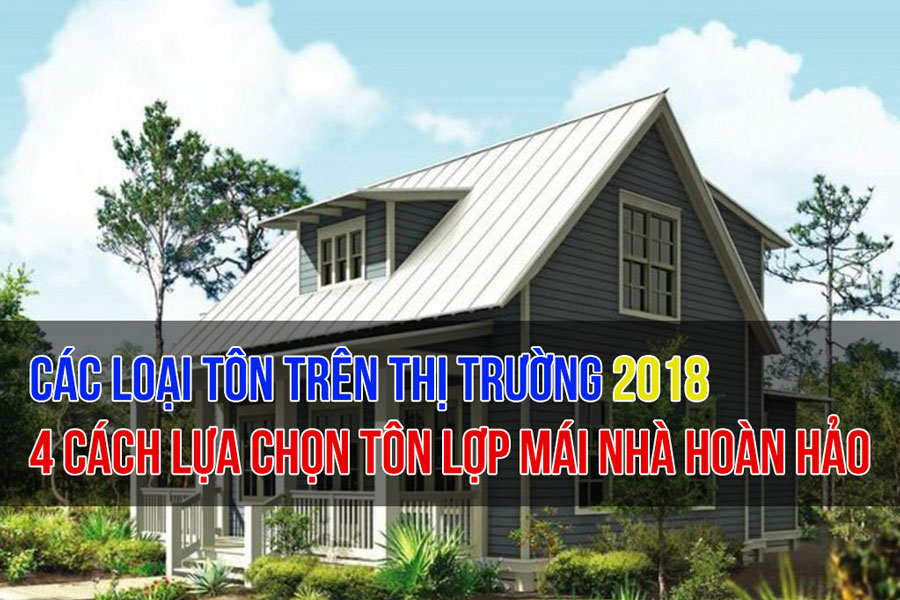 Các loại tôn lợp mái