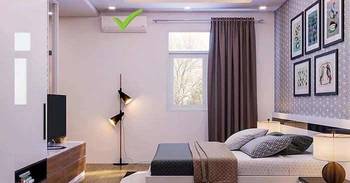 Lắp đặt điều hòa để cải thiện nhiệt độ trong không gian sống