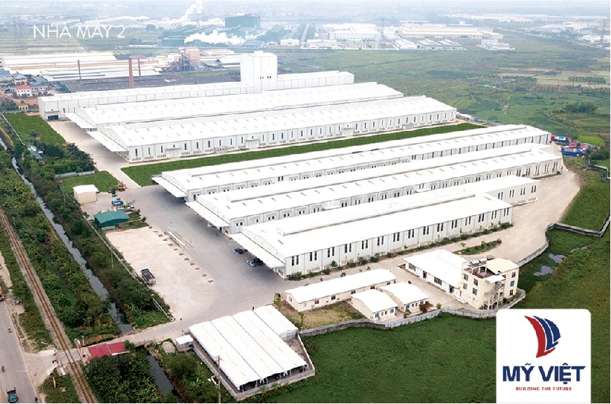 Nhà máy sản xuất tôn Olympic cao cấp của Mỹ Việt Group
