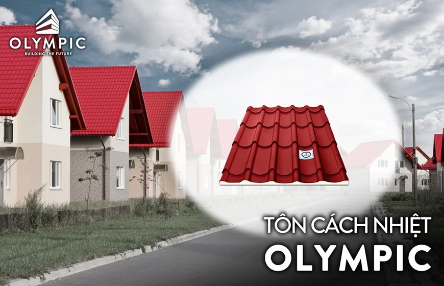 Từng kết cấu/ cấu tạo của Tôn cách nhiệt Olympic đều được tính toán kỹ lưỡng đem lại chất lượng tối ưu nhất cho công trình Việt 