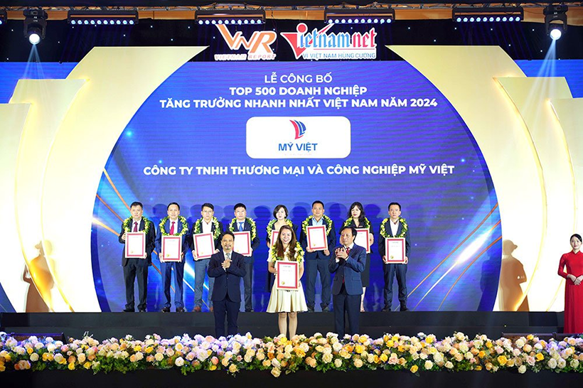 Mỹ Việt là đơn vị vinh dự nhận được nhiều giải thưởng danh giá của nhà nước