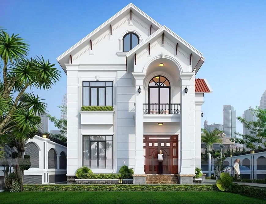 Đa số công trình mái thái hiện nay sử dụng tôn giả ngói thay cho vật liệu ngói truyền thống nặng và không bền