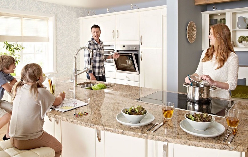 Phòng bếp công nghệ cao với các thiết bị nhà bếp thông minh ngày càng đa dạng và tiện ích, giúp cho việc nấu nướng trở nên dễ dàng và thú vị hơn bao giờ hết