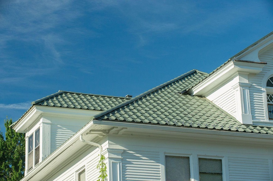 Màu tôn cho biệt thự