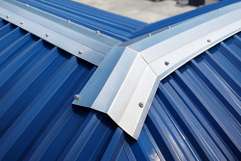 Lắp đặt nẹp mái tôn đúng kỹ thuật để tăng tính hoàn thiện 