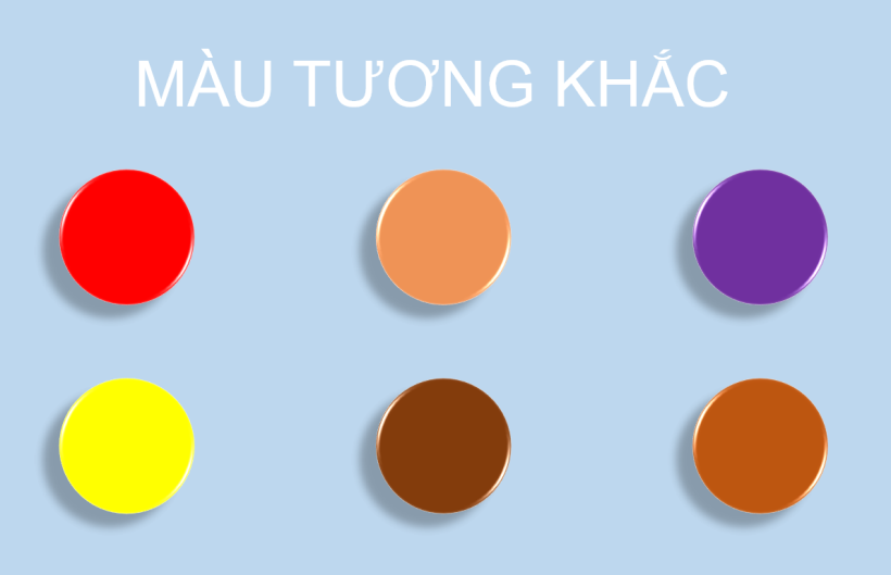 Màu tương khắc với mệnh Hỏa