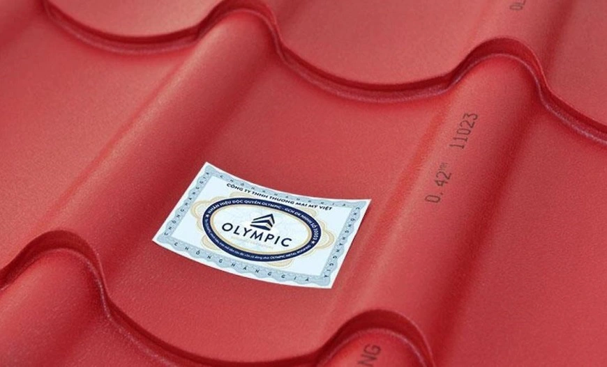 Tôn cách nhiệt giả ngói Olympic