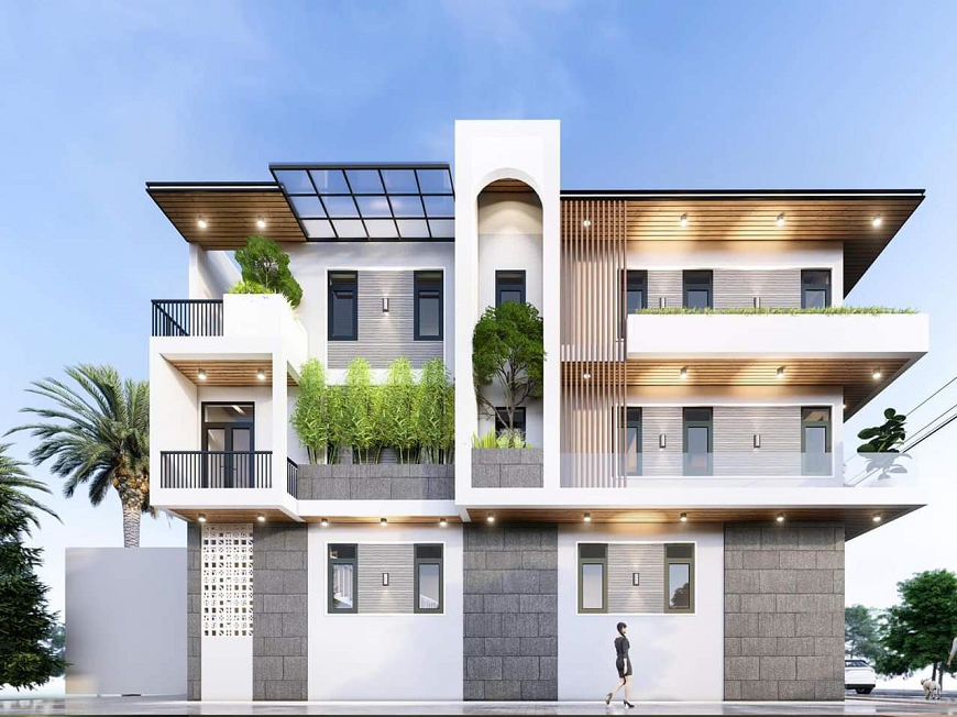 Thiết kế nhà ở kết hợp kinh doanh