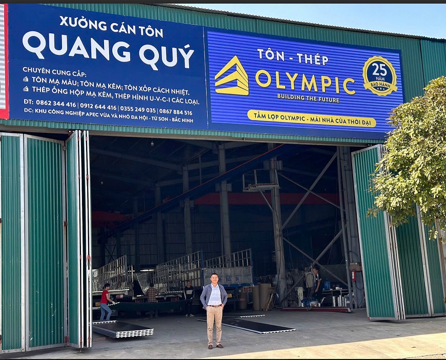 Chọn mua tôn Olympic tại những điểm bán uy tín để đảm bảo chất lượng