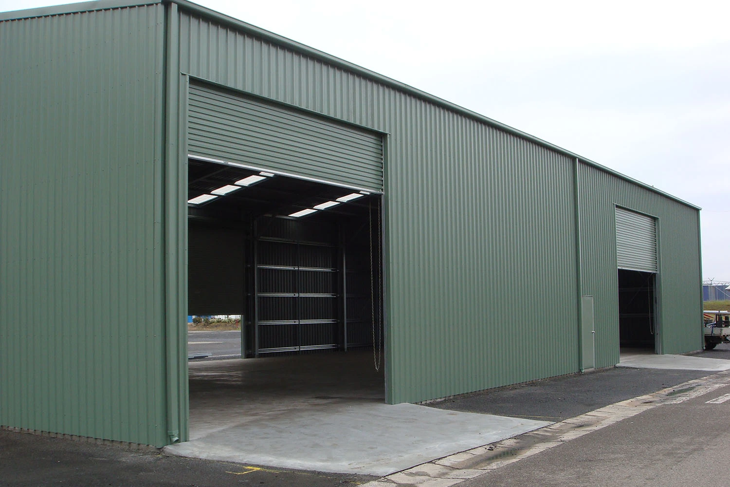 Ứng dụng trong công trình nhà kho công nghiệp