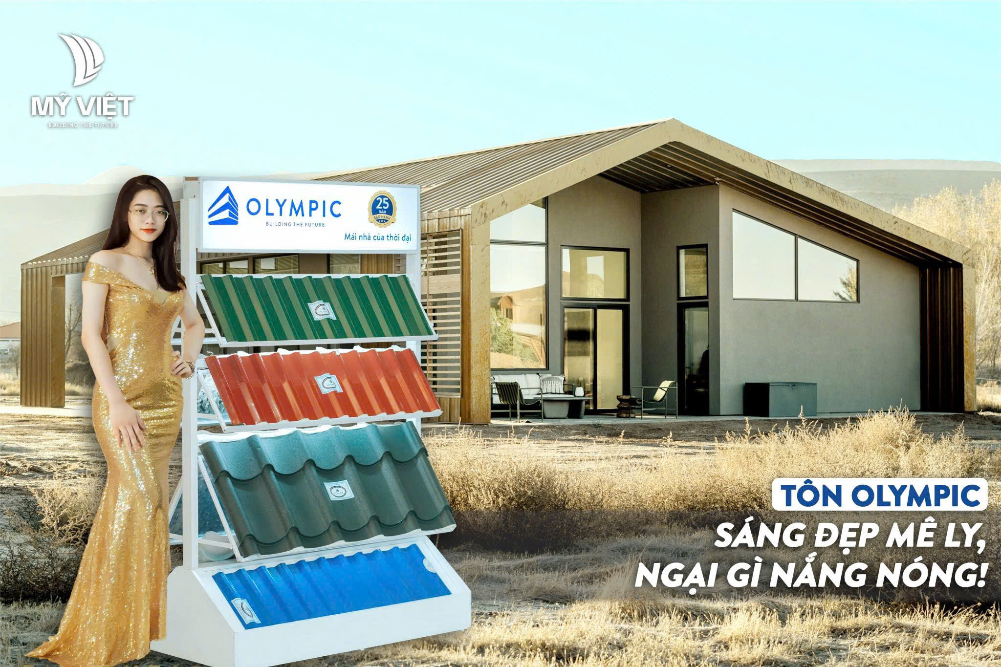 Chọn tôn chính hãng như tôn Olympic giúp gia tăng chất lượng sống, tạo không gian sinh hoạt trong lành và yên tĩnh