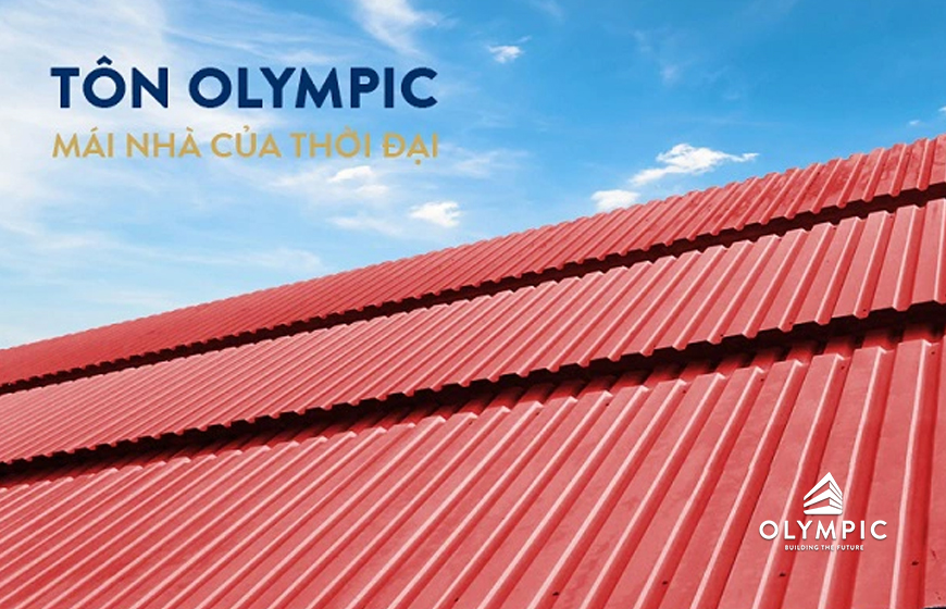 Chọn mua tôn 1 lớp ở các thương hiệu uy tín như tôn Olympic để đảm bảo mái nhà mãi bền đẹp