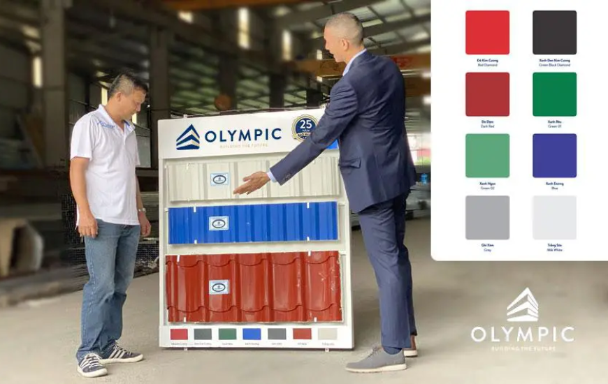 Quý khách hàng nên đặt mua tôn Olympic tại các đại lý chính hãng để được tư vấn kỹ lưỡng