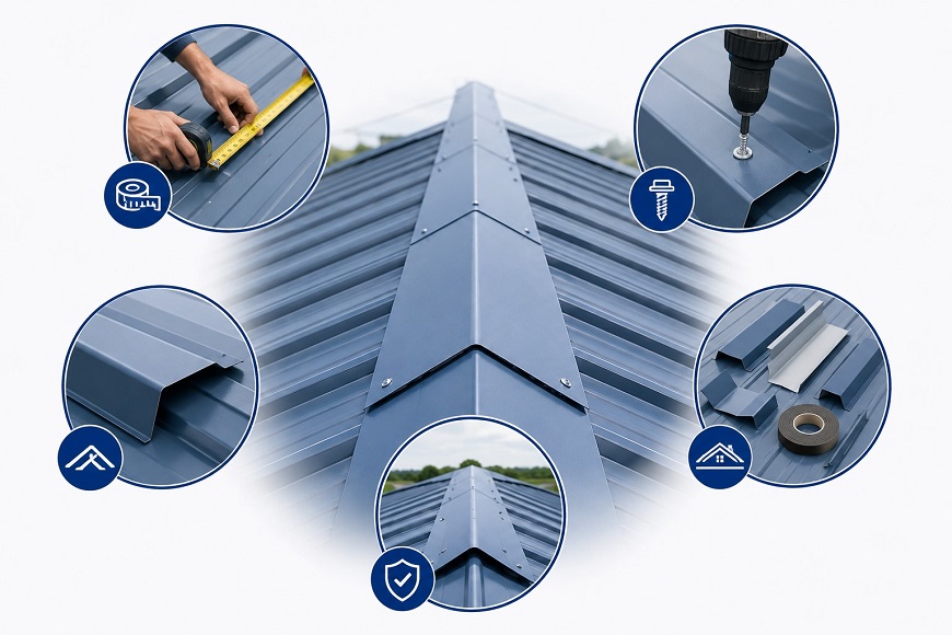 Việc lắp đặt đúng kỹ thuật không chỉ giúp phát huy tối đa khả năng chống dột, chống thấm mà còn đảm bảo độ bền và tính thẩm mỹ cho hệ mái