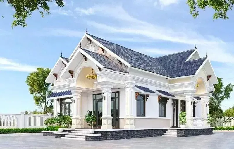 Mái Thái là một trong những kiểu mái biệt thự phổ biến tại Việt Nam