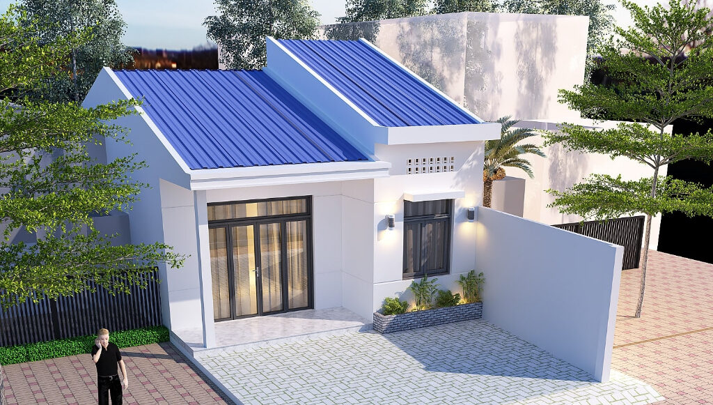 Tôn 6 sóng Olympic trở thành lựa chọn đáng tin cậy cho công trình nhà cấp 4