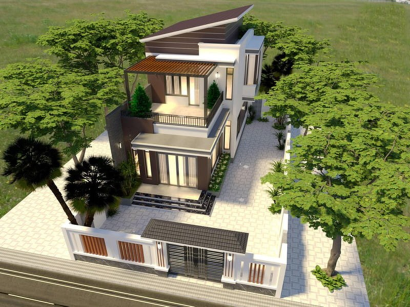 Nhà hướng Tây Bắc sang trọng, đẹp mắt